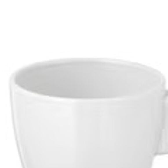 IKEA Färgrik Sleek White Stoneware Mugs Set of 4 Modern & Sleek - Picture 3 of 3